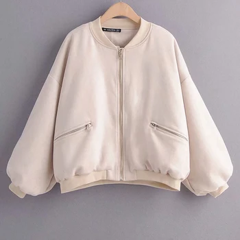 women winter mink jacket 2019 fashion girls oversize pilot jackets solid O-neck zippers batwing large sleeve female chic outwear
women winter mink jacket 2019 fashion girls oversize pilot jackets solid O-neck zippers batwing large sleeve female chic outwear