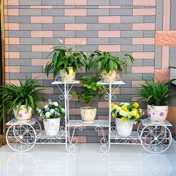 Metal Flower Stand Indoor Plant Shelves Plants Stand Flower Rack Outdoor Metal Floor Shelf Balcony Garden Flower Stand 
Metal Flower Stand Indoor Plant Shelves Plants Stand Flower Rack Outdoor Metal Floor Shelf Balcony Garden Flower Stand