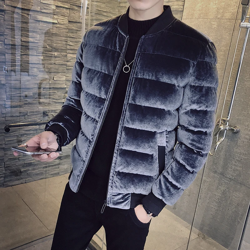 Velvet Cotton Clothes Men's Jacket Winter 2018 New Korean Version of The Trend Personality Plus Velvet Thick Cotton Jacket
Velvet Cotton Clothes Men's Jacket Winter 2018 New Korean Version of The Trend Personality Plus Velvet Thick Cotton Jacket