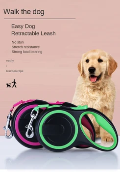 Dog Leash Retractable Used for Small and Medium-Sized Pet Accessories Durable Automatic Telescopic Nylon Running Sport
Dog Leash Retractable Used for Small and Medium-Sized Pet Accessories Durable Automatic Telescopic Nylon Running Sport