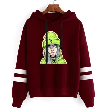 New printed billie eilish non bag bar long sleeve Hoodies women men Sweatshirts Hot Autumn Hoodie boys girls dark red pullovers
New printed billie eilish non bag bar long sleeve Hoodies women men Sweatshirts Hot Autumn Hoodie boys girls dark red pullovers