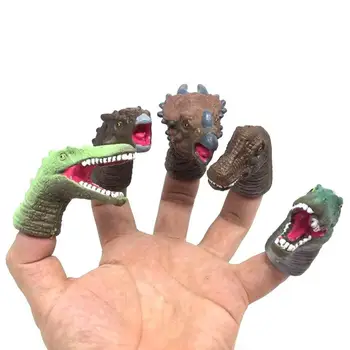 5pcs Toys Funny Cartoon Artificial Animal Finger Puppets Dinosaur Finger Playing Toys Finger Toys For Kid Baby Child Party Gift
5pcs Toys Funny Cartoon Artificial Animal Finger Puppets Dinosaur Finger Playing Toys Finger Toys For Kid Baby Child Party Gift