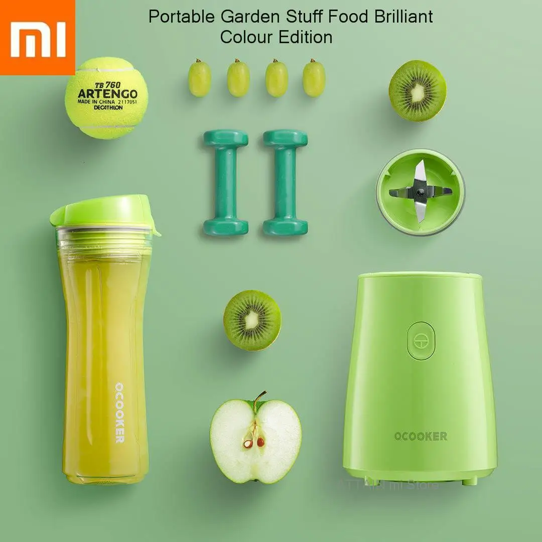 Xiaomi Mijia Ocooker Portable Juicer Stainless Steel Fruit Vegetable Mini Cooking Orange Juice Machine Blender Food Processer
Xiaomi Mijia Ocooker Portable Juicer Stainless Steel Fruit Vegetable Mini Cooking Orange Juice Machine Blender Food Processer