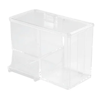 Desktop Cotton Pads Storage Holder Transparent Dressing Table Storage Box Cotton Swab Case
Desktop Cotton Pads Storage Holder Transparent Dressing Table Storage Box Cotton Swab Case