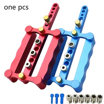 Hinge drilling guide locator fixture positioning hole opener door cabinet accessories tool 235mm red / blue
Hinge drilling guide locator fixture positioning hole opener door cabinet accessories tool 235mm red / blue