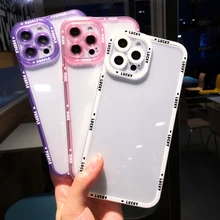Transparent Phone Case For iPhone 13 Pro Max 12 11 Xr Xs Max X 7 8 Plus Cases Color Candy Soft Back Camera Lens Protection Cover
Transparent Phone Case For iPhone 13 Pro Max 12 11 Xr Xs Max X 7 8 Plus Cases Color Candy Soft Back Camera Lens Protection Cover