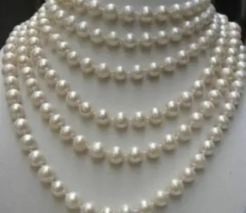 Jewelry Free Shipping REAL PEARL BEAUTIFUL!LONG 100 INCHES 8-9MM WHITE NATURAL PEARL NECKLACE
Jewelry Free Shipping REAL PEARL BEAUTIFUL!LONG 100 INCHES 8-9MM WHITE NATURAL PEARL NECKLACE