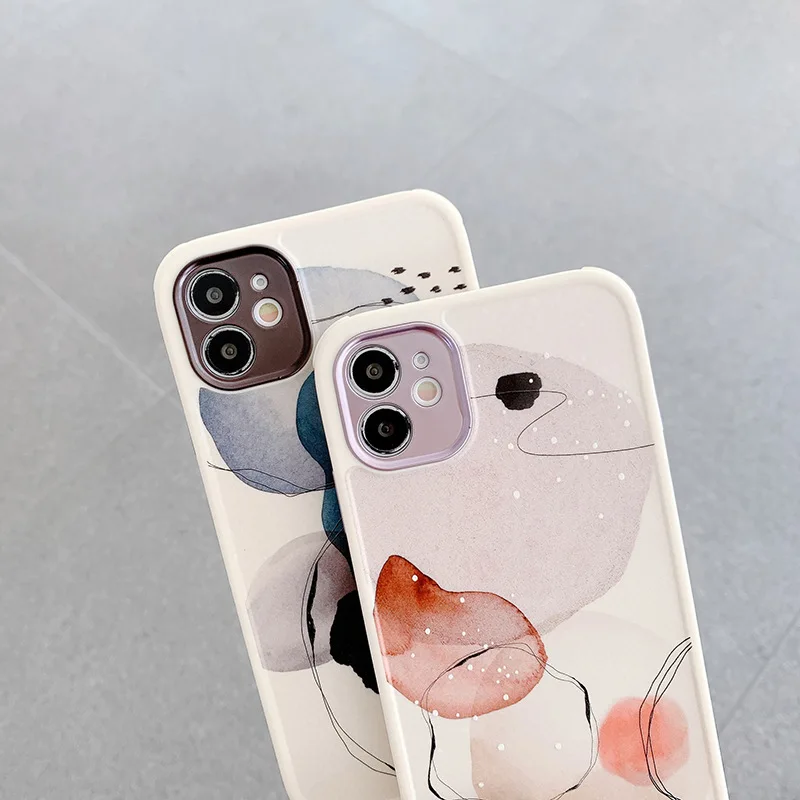 Case Covers iPhone Art Watercolor Shockproof - 1mrk.com