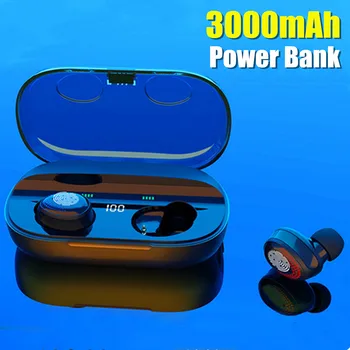 3000mAh TWS Fingerprint Touch Bluetooth Earphone HD Stereo Wireless Earphones Noise Cancelling Gaming Headset PX7 Waterproof
3000mAh TWS Fingerprint Touch Bluetooth Earphone HD Stereo Wireless Earphones Noise Cancelling Gaming Headset PX7 Waterproof
