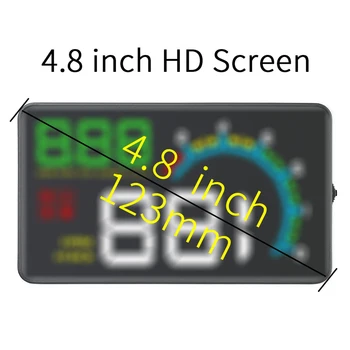 D3000 4" GPS Speedometer Car Head UP Display Multifunction Digital Speed Altitude Meter HUD Speedometer Head-Up Display
D3000 4" GPS Speedometer Car Head UP Display Multifunction Digital Speed Altitude Meter HUD Speedometer Head-Up Display