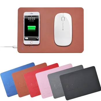 Pu Non-slip Mouse Pad Multicolor Wireless Charging Usb Mouse/mice Pad For Wireless Charging Equipment 27cmx19cm
Pu Non-slip Mouse Pad Multicolor Wireless Charging Usb Mouse/mice Pad For Wireless Charging Equipment 27cmx19cm