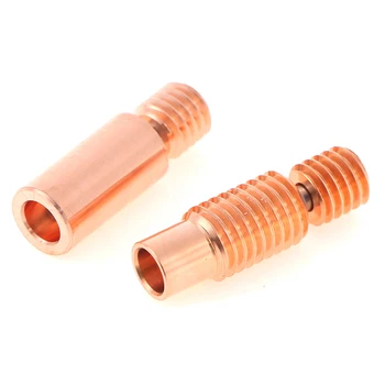 1Pcs Useful Bi-Metal Heatbreak Copper Plated Copper Alloy Throat For E3D V6 Heater Block 1.75MM Filament 3D Printer Accessories
1Pcs Useful Bi-Metal Heatbreak Copper Plated Copper Alloy Throat For E3D V6 Heater Block 1.75MM Filament 3D Printer Accessories
