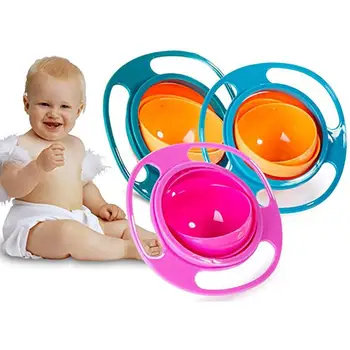 Universal Bowl Practical Design Children Rotary Balance Novelty Gyro Umbrella 360 Rotate Spill-Proof Solid Feeding Dishes
Universal Bowl Practical Design Children Rotary Balance Novelty Gyro Umbrella 360 Rotate Spill-Proof Solid Feeding Dishes