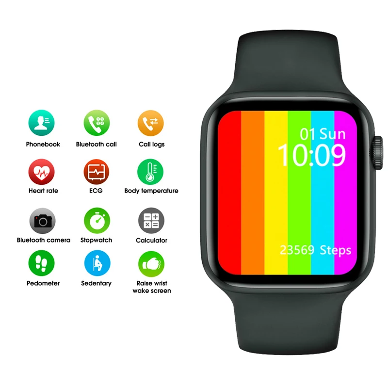 Original IWO W16 Smart Watch Men's Temperature Monitoring Answering Pedometer Sports 1.75 Inch Big Screen Smart Watch VS IWO W26
Original IWO W16 Smart Watch Men's Temperature Monitoring Answering Pedometer Sports 1.75 Inch Big Screen Smart Watch VS IWO W26