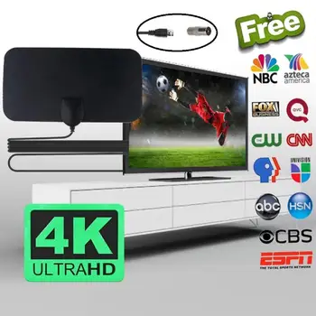 HDTV Antenna Mini HD Digital Antenna DVB-T2 50 Mile Range Ultra-Long Receiving Distance Wide Working Range A Set Of Packaging
HDTV Antenna Mini HD Digital Antenna DVB-T2 50 Mile Range Ultra-Long Receiving Distance Wide Working Range A Set Of Packaging