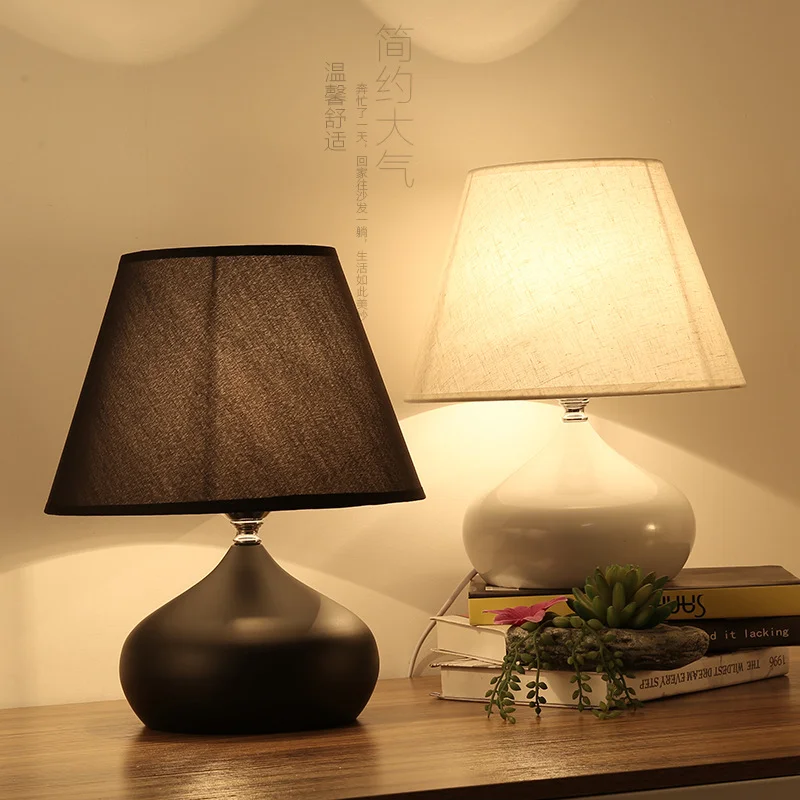 Modern Fashion Simplicity Ceramics Desk Lamp Cloth Led Table Lamp for Bedroom Bedside Lamp Living Room Decor Lights Fixtures
Modern Fashion Simplicity Ceramics Desk Lamp Cloth Led Table Lamp for Bedroom Bedside Lamp Living Room Decor Lights Fixtures