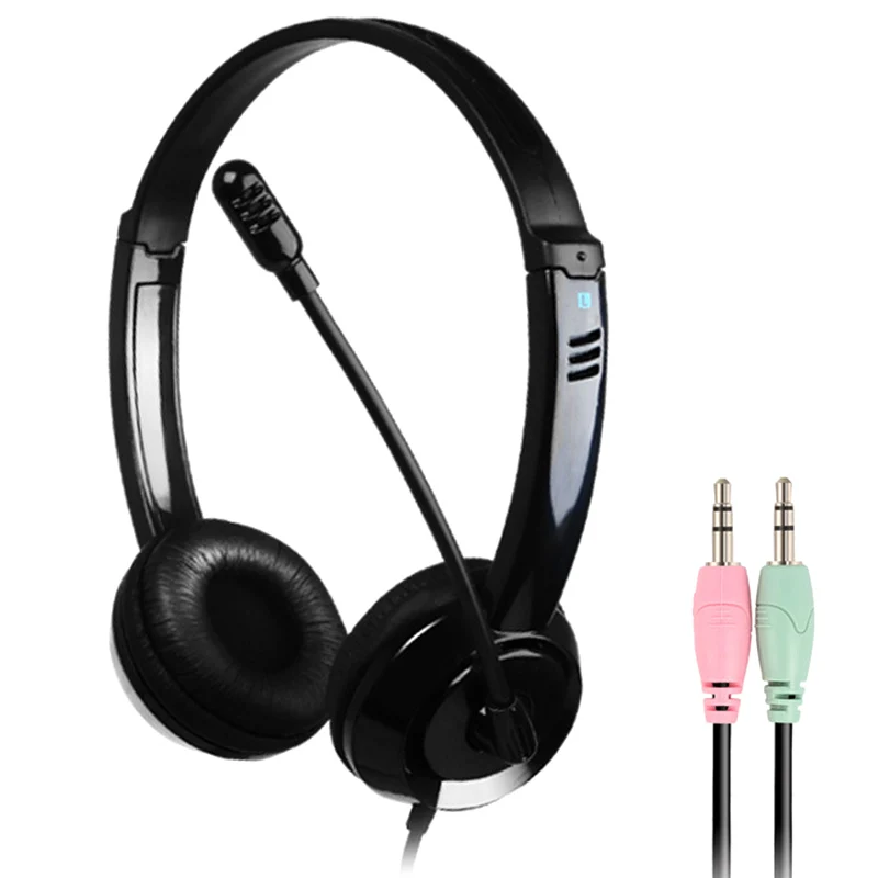 Wired Headset with Mic Stereo Gaming Headphone for PC Computer Listening Comprehension Training OC-shipping
Wired Headset with Mic Stereo Gaming Headphone for PC Computer Listening Comprehension Training OC-shipping