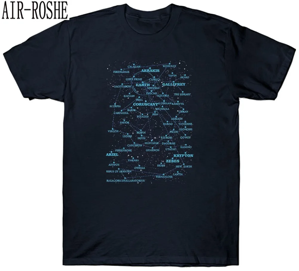 Sci Fi Star Map T Shirt Space Cosmic Geek Star Wars Trek Battlestar Birthday 2019 New Hip-Hop Cotton Leisure Streetwear Tees
Sci Fi Star Map T Shirt Space Cosmic Geek Star Wars Trek Battlestar Birthday 2019 New Hip-Hop Cotton Leisure Streetwear Tees