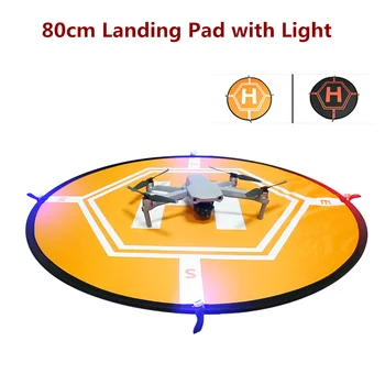 80cm Fast-fold Luminous Parking Apron Foldable Landing Pad with Mini Navigation Light for DJI Mavic Mini Air 2 Pro Phantom 3 4 I
80cm Fast-fold Luminous Parking Apron Foldable Landing Pad with Mini Navigation Light for DJI Mavic Mini Air 2 Pro Phantom 3 4 I