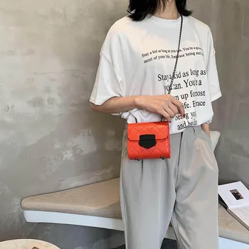 Chain Small Crossbody Shoulder Bag Fashion PU Leather Messenger Bags Purse Chain Female Elegant Crossbody Shoulder Bag
Chain Small Crossbody Shoulder Bag Fashion PU Leather Messenger Bags Purse Chain Female Elegant Crossbody Shoulder Bag