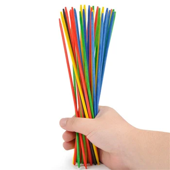 100Pcs/set Multicolor Pick-Up Sticks Game with Dice Classic Toy Desktop Party Game Toy Children Early Learning Educational Toy
100Pcs/set Multicolor Pick-Up Sticks Game with Dice Classic Toy Desktop Party Game Toy Children Early Learning Educational Toy