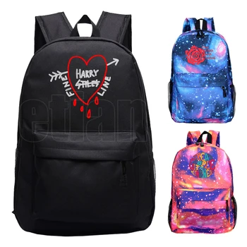 Mochila Bookbag Harry Styles Backpack School Bags for Teenage Girls Women Travel Bags Laptop Bagpack Children Zipper Sac Pack
Mochila Bookbag Harry Styles Backpack School Bags for Teenage Girls Women Travel Bags Laptop Bagpack Children Zipper Sac Pack