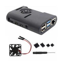 For Raspberry Pi 4B Case Raspberry Pi 4 Case with Cooling Fan and Heat Sink Raspberry Pi 4 Heatsinks For Raspberry Pi 4 Model B
For Raspberry Pi 4B Case Raspberry Pi 4 Case with Cooling Fan and Heat Sink Raspberry Pi 4 Heatsinks For Raspberry Pi 4 Model B