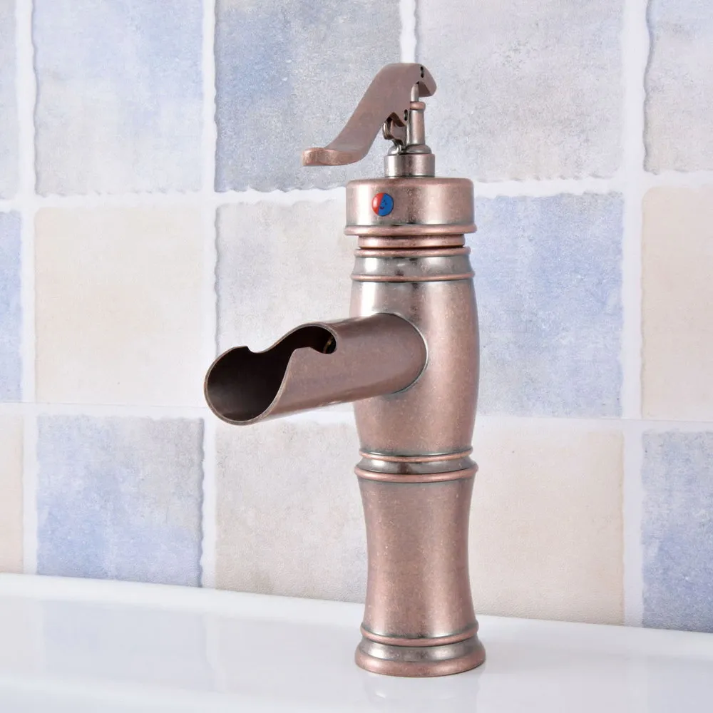NEW "Water Pump Look" Style Antique Copper Single Hole / Handle Bathroom Vessel Basin Faucet Mixer Tap tsf627
NEW "Water Pump Look" Style Antique Copper Single Hole / Handle Bathroom Vessel Basin Faucet Mixer Tap tsf627