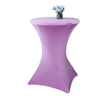 80*110cm Round Tablecloth Stretch Table Cloth Cocktail Table Cover Spandex Table Cover for Bar Hotel Wedding Party Tablecloth
80*110cm Round Tablecloth Stretch Table Cloth Cocktail Table Cover Spandex Table Cover for Bar Hotel Wedding Party Tablecloth