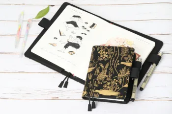 The Fantasy Garden Cool Black Journal Cover Suit For Standard A5/A6 Fitted Paper Book
The Fantasy Garden Cool Black Journal Cover Suit For Standard A5/A6 Fitted Paper Book