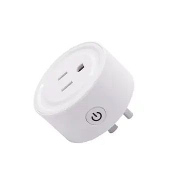 Mini Smart Plug Smart Socket WiFi Power Socket Switch For Google Home App Compatible With Amazon Alexa Connected By WiFi US Plug
Mini Smart Plug Smart Socket WiFi Power Socket Switch For Google Home App Compatible With Amazon Alexa Connected By WiFi US Plug