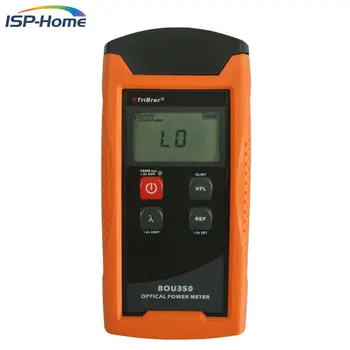 Tribrer Brand Optical Power Meter BOU350T-V01 -70dBm~+10dBm handheld with VFL Function 1mW Used in FTTx Optic Fiber Test
Tribrer Brand Optical Power Meter BOU350T-V01 -70dBm~+10dBm handheld with VFL Function 1mW Used in FTTx Optic Fiber Test