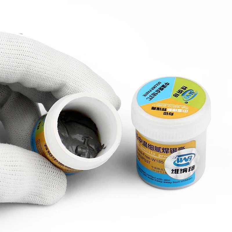 Solder Paste Flux Sn63/Pb37 Tin Paste Cream BGA Reballing Solder Flux For Soldering Rework Station Welding Repair Tools
Solder Paste Flux Sn63/Pb37 Tin Paste Cream BGA Reballing Solder Flux For Soldering Rework Station Welding Repair Tools