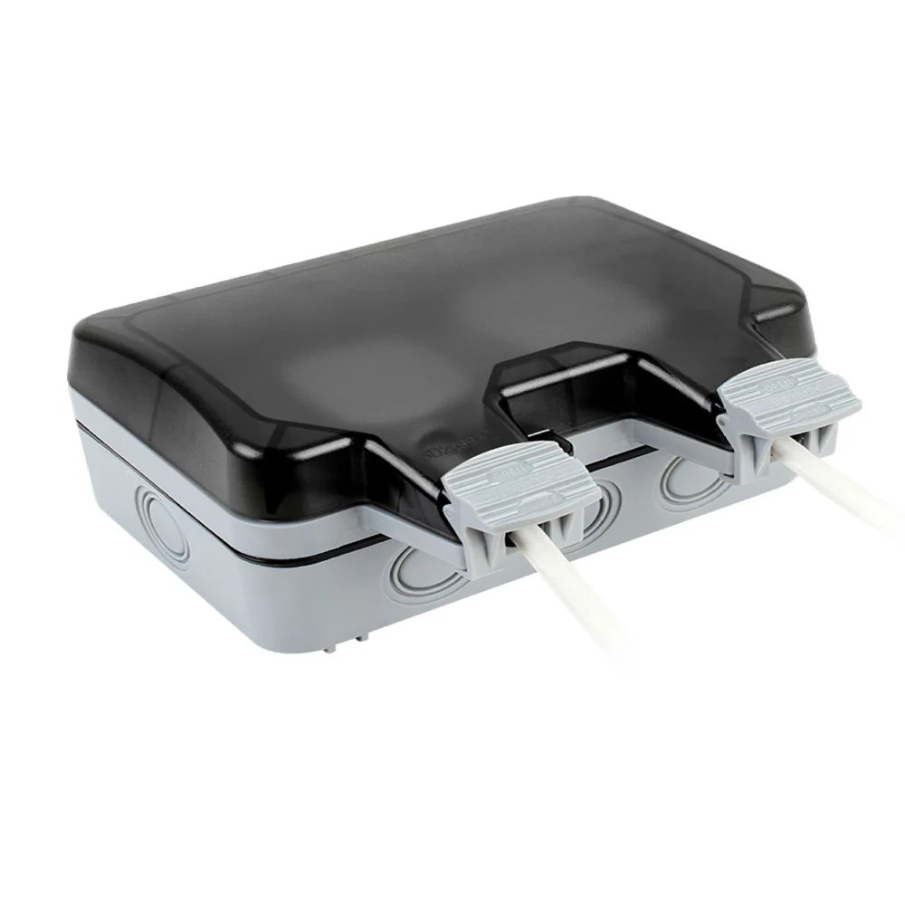 Open Socket IP66 Tool Waterproof Single Or Double Outdoor Outlet Protection Garden Dust proof
Open Socket IP66 Tool Waterproof Single Or Double Outdoor Outlet Protection Garden Dust proof
