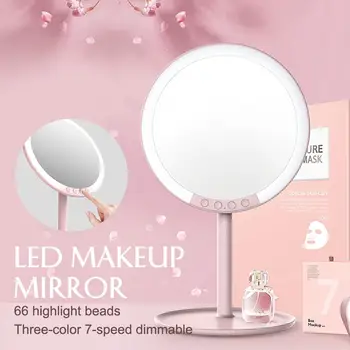 Seven Files Chargeable Beauty Mirror LED Mirror Sturdy Makeup Mirror Ajustable Stylish Girl 2000mAH
Seven Files Chargeable Beauty Mirror LED Mirror Sturdy Makeup Mirror Ajustable Stylish Girl 2000mAH
