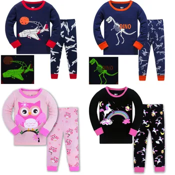 New In Kid's Pyjamas Children's Pyjamas Sets Long Sleeve Top Glowing Print Design
New In Kid's Pyjamas Children's Pyjamas Sets Long Sleeve Top Glowing Print Design
