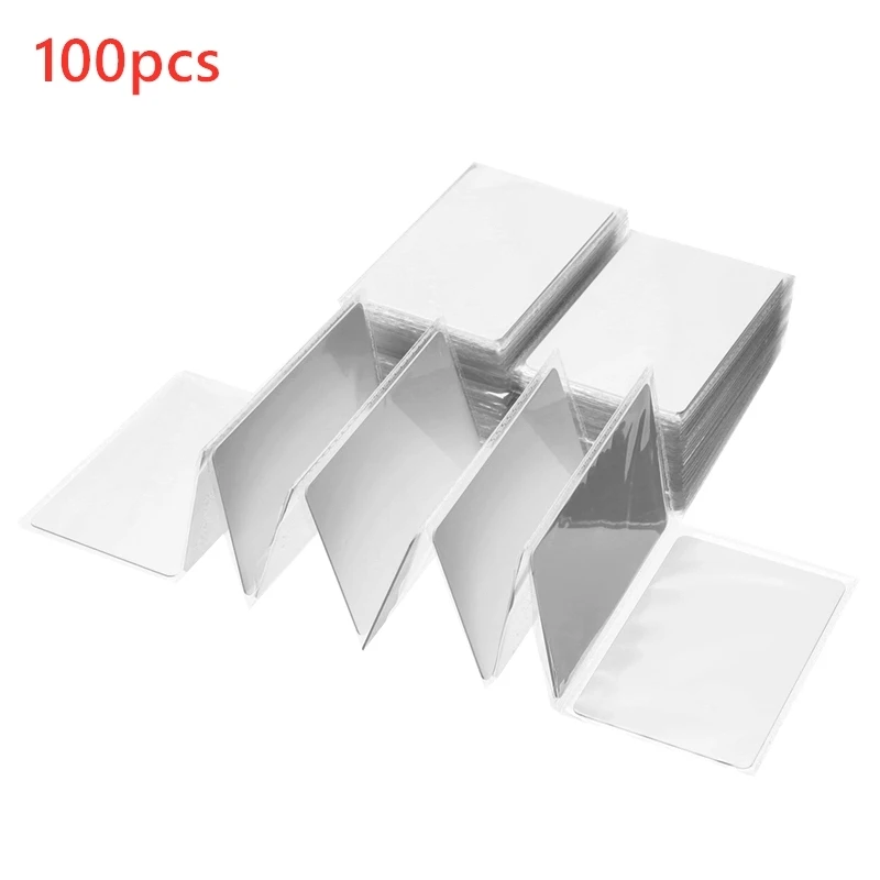100PCS/Lot RFID Card Re-writable Proximity Smart Cards for 13.56Mhz MFS50 NFC Cards for Access Control System 0.8mm
100PCS/Lot RFID Card Re-writable Proximity Smart Cards for 13.56Mhz MFS50 NFC Cards for Access Control System 0.8mm