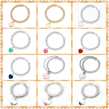 SHINETUNG Original 100% S925 Sterling Silver Spray Heart-Shape Beaded(8mm) Trendy Bracelet Women Logo Luxury High-End Jewelry
SHINETUNG Original 100% S925 Sterling Silver Spray Heart-Shape Beaded(8mm) Trendy Bracelet Women Logo Luxury High-End Jewelry