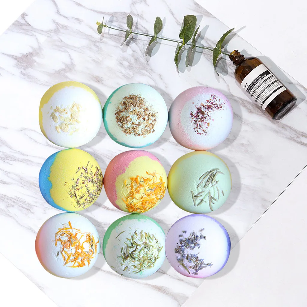 Лидер продаж 2020 года Банные бомбы подарочный набор для увлажнения масла и кожи