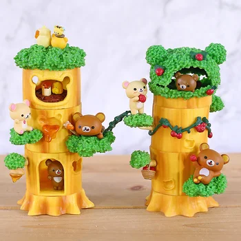 Rilakkuma's Forest Series Rilakkuma Bears Mini PVC Figure Collectible Tree Stump Toys 6pcs/set
Rilakkuma's Forest Series Rilakkuma Bears Mini PVC Figure Collectible Tree Stump Toys 6pcs/set