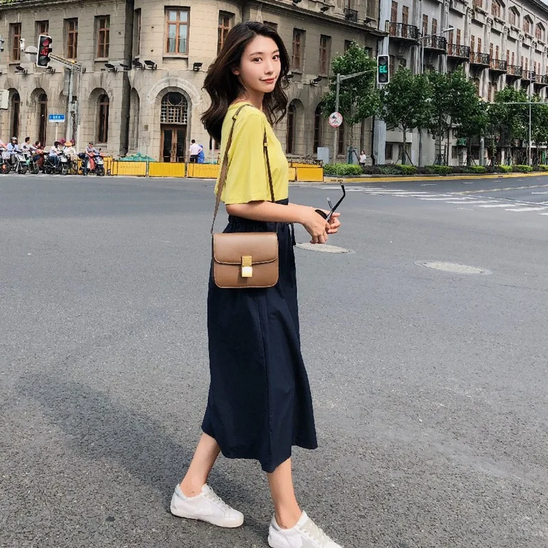 Photo Shoot Pphome Contrast Color Joint Drawstring Waist Hugging Mock Two-Piece Dress Women's Douyin Super Fire Sweet A- line Lo
Photo Shoot Pphome Contrast Color Joint Drawstring Waist Hugging Mock Two-Piece Dress Women's Douyin Super Fire Sweet A- line Lo