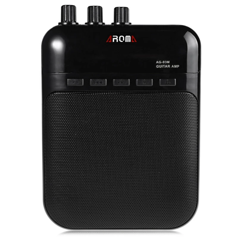 ABUO-Aroma Ag - 03M Portable Charging Mini Guitar Amplifier 25Hz-20Khz Metal Guitar Amplifier with Usb Cable
ABUO-Aroma Ag - 03M Portable Charging Mini Guitar Amplifier 25Hz-20Khz Metal Guitar Amplifier with Usb Cable