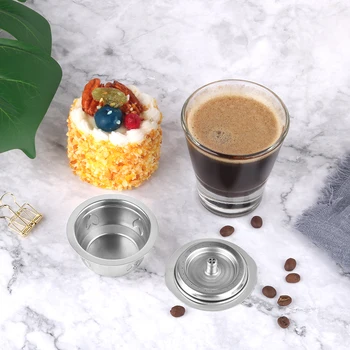ICafilas Stianless Steel Reusable Vertuoline Capsule For Nespresso Vertuo Coffee Filter Espresso For Vertuo Plus & DL EVN 155
ICafilas Stianless Steel Reusable Vertuoline Capsule For Nespresso Vertuo Coffee Filter Espresso For Vertuo Plus & DL EVN 155