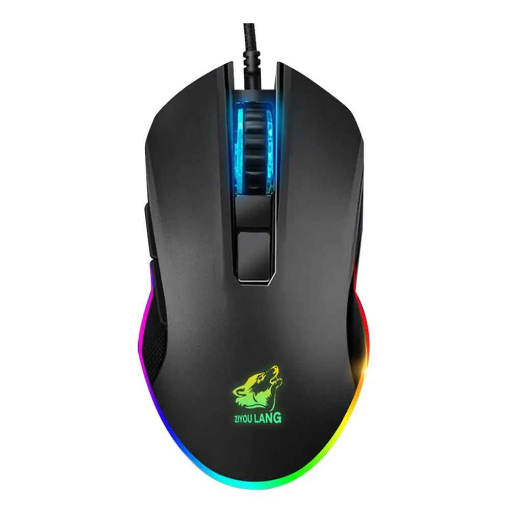 V1 Gaming Mouse Wired RGB Light 8 Programmable Buttons Optical Sensor Gamer Mice Black Game Mouse Ergonomic Design
V1 Gaming Mouse Wired RGB Light 8 Programmable Buttons Optical Sensor Gamer Mice Black Game Mouse Ergonomic Design
