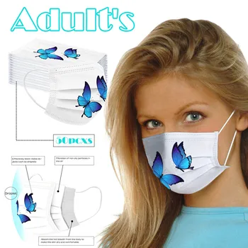 Adult Printed Mask Anti-pollution Mascarillas Desechables Dust-proof Breathable Disposable Face Masks Protective Windproof Маск
Adult Printed Mask Anti-pollution Mascarillas Desechables Dust-proof Breathable Disposable Face Masks Protective Windproof Маск