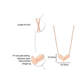 FNL CCE129 stainless steel necklace hot sell popular single women 10mm heart shape 3 color lover gift women jewelry 
FNL CCE129 stainless steel necklace hot sell popular single women 10mm heart shape 3 color lover gift women jewelry