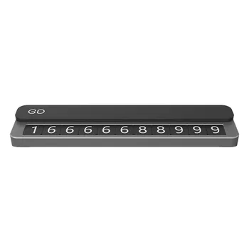 Simple Mobile Number Plate Aluminum High Temperature Temporary Parking Card Luminous Magnetic Digital Imported Rubber #BL4
Simple Mobile Number Plate Aluminum High Temperature Temporary Parking Card Luminous Magnetic Digital Imported Rubber #BL4