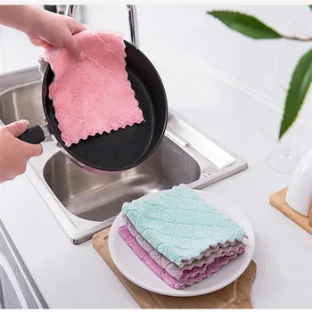 8 Pcs/lot Kitchen Accessories Microfiber Towels Absorbent Thicker Cloth for Cleaning Micro Fiber Wipe Table for Kitchen Gadgets
8 Pcs/lot Kitchen Accessories Microfiber Towels Absorbent Thicker Cloth for Cleaning Micro Fiber Wipe Table for Kitchen Gadgets
