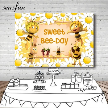 Sensfun Maya The Bee Photography Background Sunflowers Baby Bee Day Newborn Backdrops Photocall Photo Studio Custom 7x5ft Vinyl
Sensfun Maya The Bee Photography Background Sunflowers Baby Bee Day Newborn Backdrops Photocall Photo Studio Custom 7x5ft Vinyl