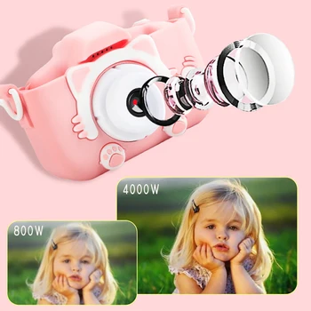 Rechargeable Double Camera Hd Children's Camera 2000w Digital Camera Video Recorder Camcorder Photography Toy Kids Birthday Gift
Rechargeable Double Camera Hd Children's Camera 2000w Digital Camera Video Recorder Camcorder Photography Toy Kids Birthday Gift
